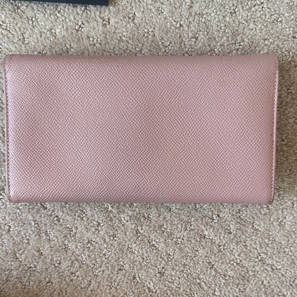 Bulgari Dusty Pink Leather Wallet - Picture 10 of 12